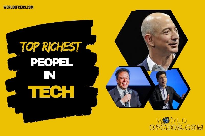 20 Richest People in Tech Industry in Descending Order