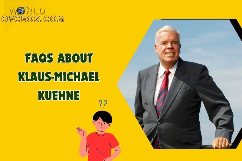 FAQs about Klaus-Michael Kuehne