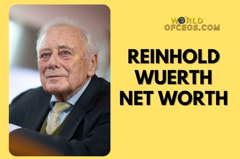 What is Reinhold Wuerth Net Worth 2024: Sources of Wealth, Income/Salary & More