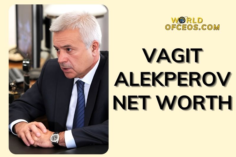 Vagit Alekperov Net Worth 2024: Fortune of the LUKOIL Magnate