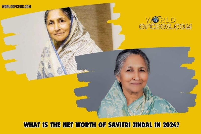 What is the Net Worth of Savitri Jindal in 2024?