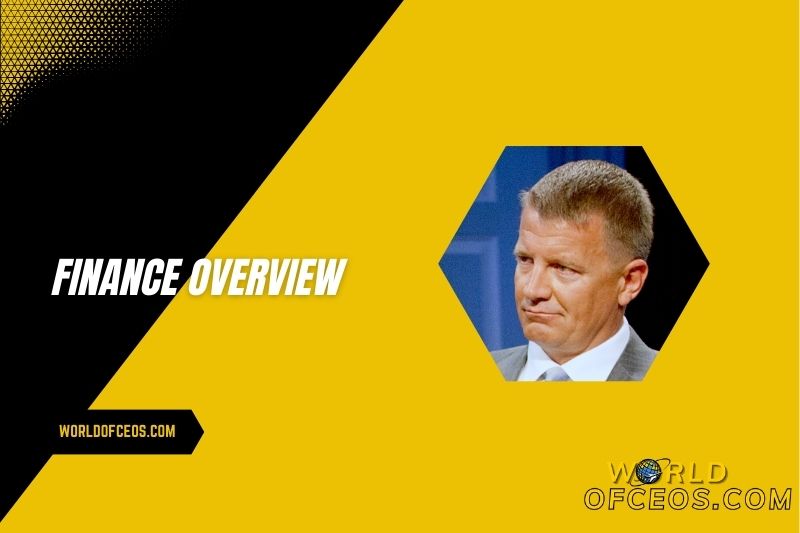 Erik Prince Salary and Finance Overview