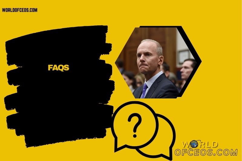 FAQs About Dennis Muilenburg