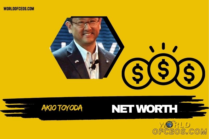 What is the Net Worth of Akio Toyoda in 2024?