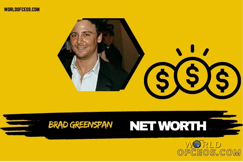 What is the Net Worth of Brad Greenspan in 2024