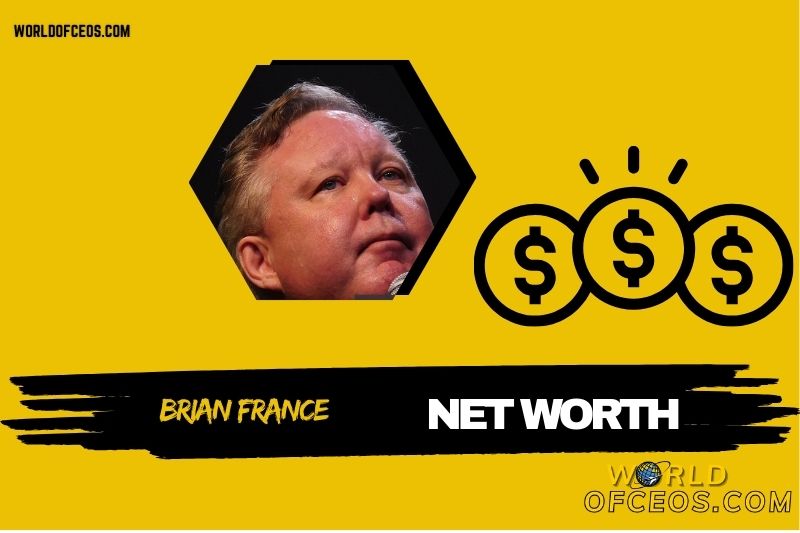 What is the Net Worth of Brian France in 2024