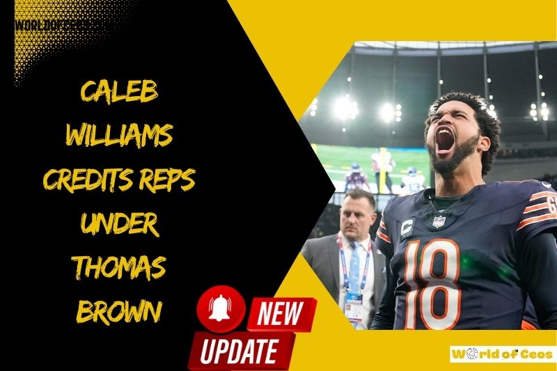 Caleb Williams Credits Reps for Improvement Under Thomas Brown
