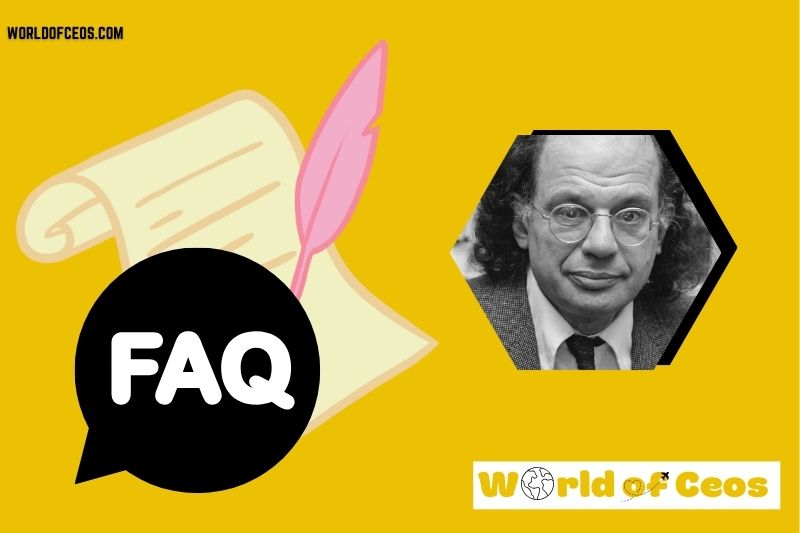 FAQs About Allen Ginsberg