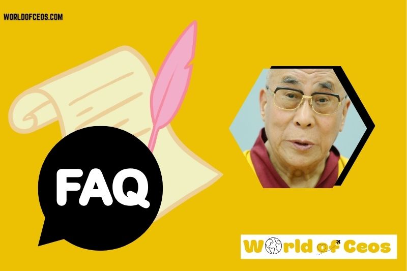 FAQs About Dalai Lama