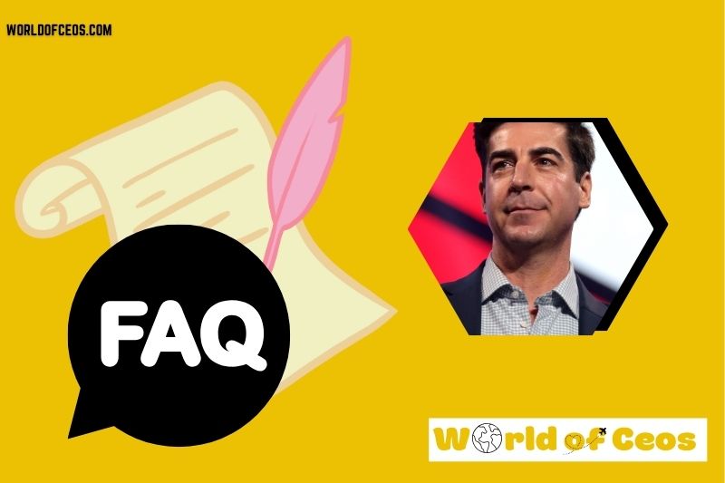 FAQs About Jesse Watters