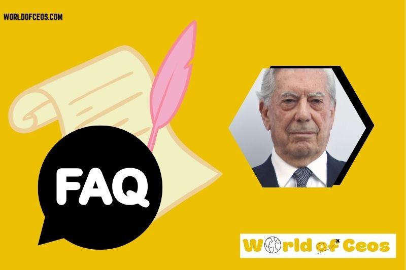 FAQs About Mario Vargas Llosa