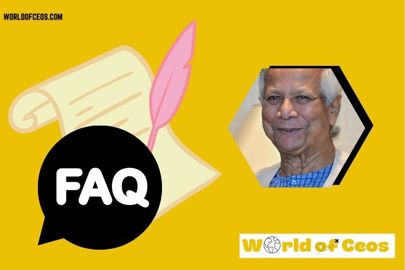 FAQs About Muhammad Yunus