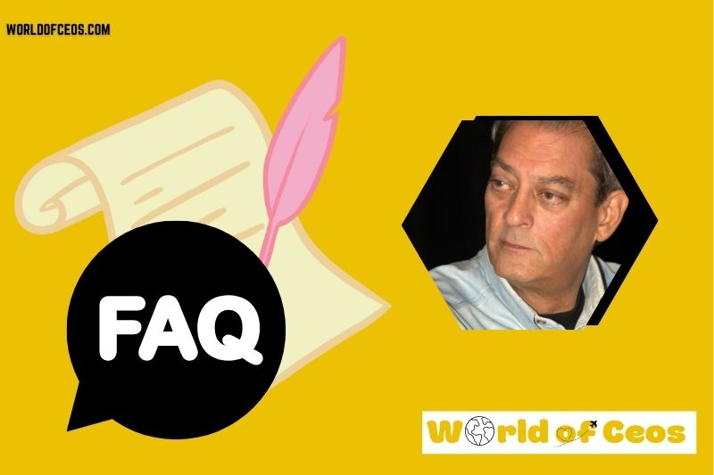 FAQs About Paul Auster