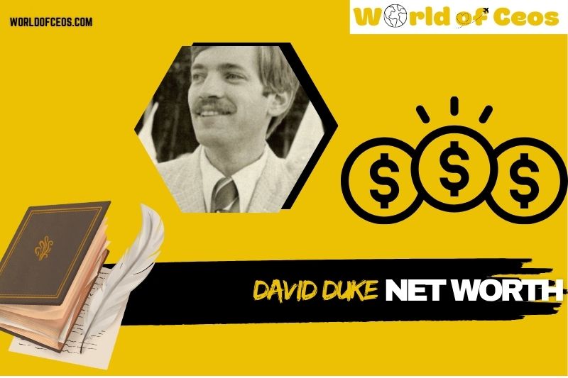 What is David Duke Net Worth 2024: Exploring His Financial Journey and Career Path