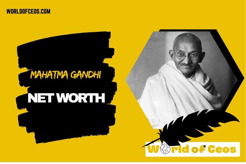 What is the Net Worth Of Mahatma Gandhi in 2024?