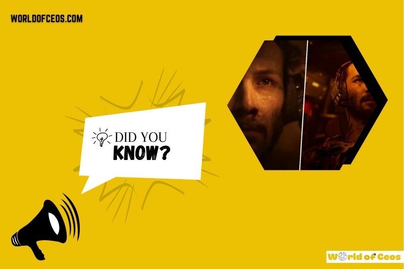 Who is Keanu Reeves in the Armored Core Adaptation