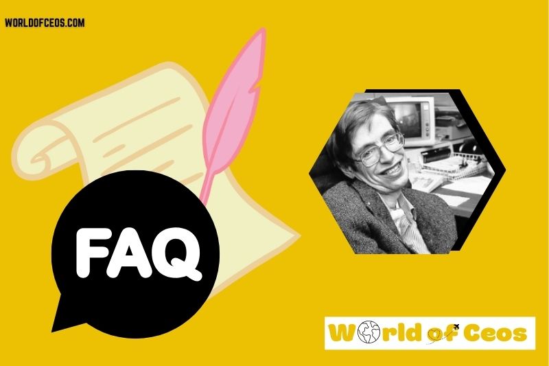 FAQs About Stephen Hawking