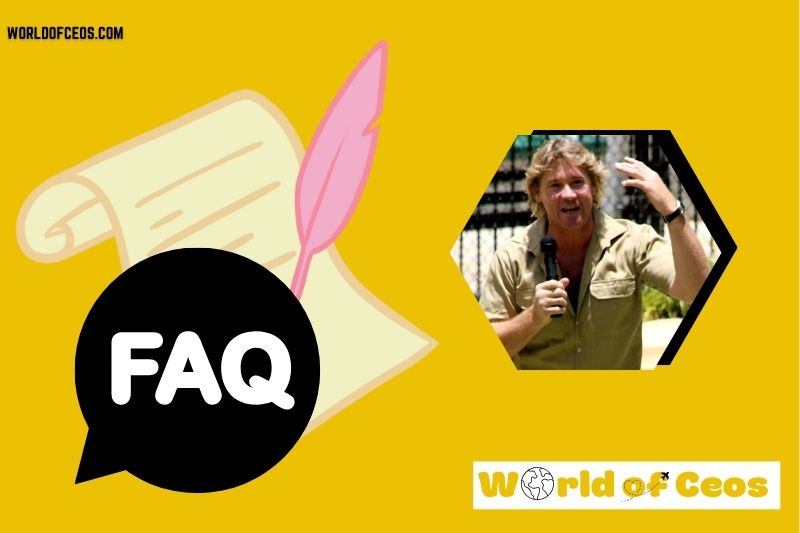 FAQs About Steve Irwin
