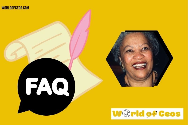 FAQs About Toni Morrison