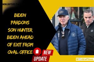 Biden Pardons Son Hunter Biden Ahead of Exit from Oval Office