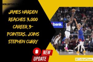 James Harden Reaches 3,000 Career 3-Pointers, Joins Stephen Curry