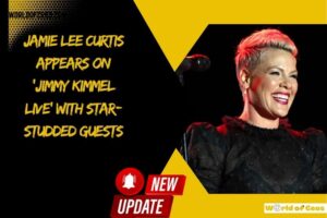 Jamie Lee Curtis Appears on ‘Jimmy Kimmel Live’ with Star-Studded Guests