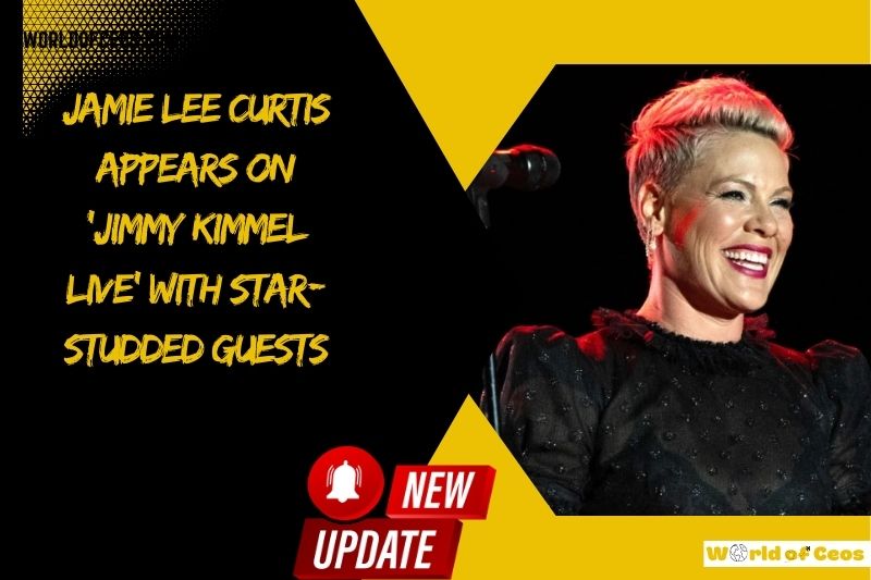 Jamie Lee Curtis Appears on ‘Jimmy Kimmel Live’ with Star-Studded Guests