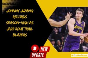 Johnny Juzang Records Season-High as Jazz Rout Trail Blazers