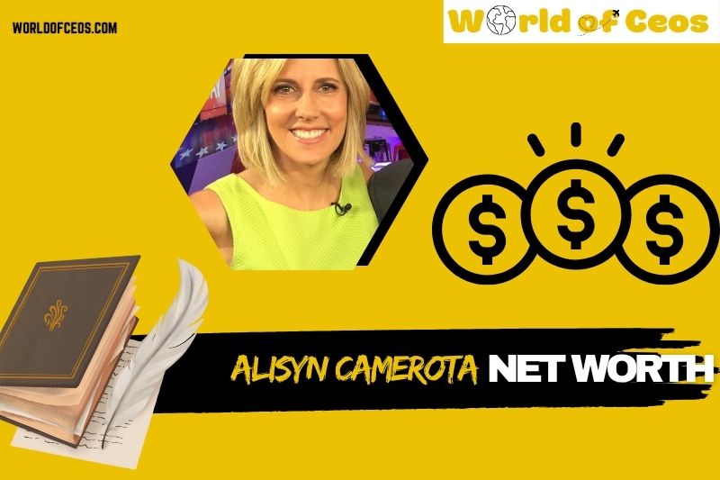 What is Alisyn Camerota Net Worth 2024: Exploring Her Career and Financial Success