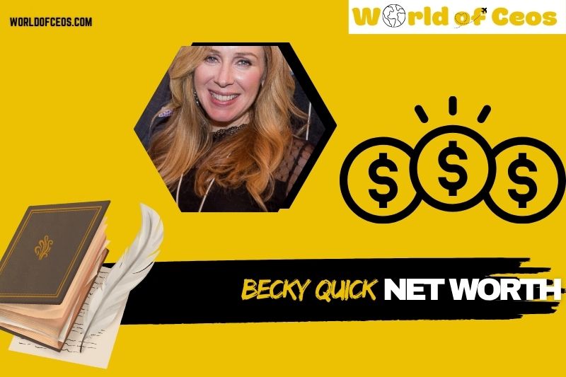 What is Becky Quick Net Worth 2024: Career, Salary and Wealth Overview